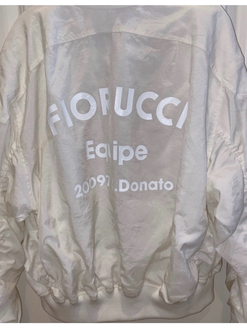 Fiorucci Kids White Logo Puffer Jacket